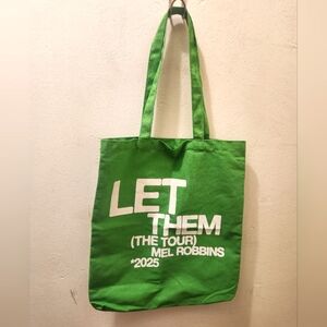 Mel Robbins 'Let Them Tour' Swag Tote
